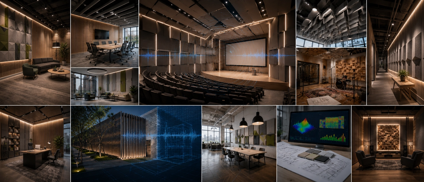 Acústica arquitectónica - Reverberación y acondicionamiento
