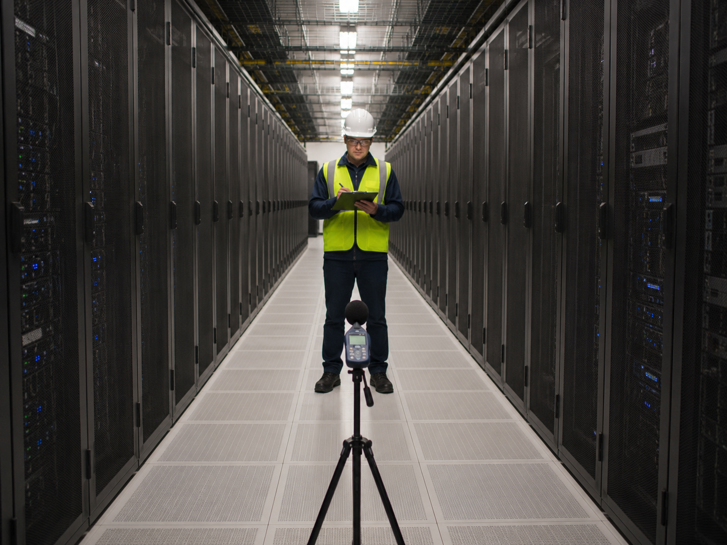 Acústica en data centers y servidores